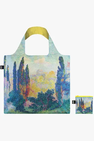 Loqi Henri Edmond Cross - The Cypresses At Cagnes Shopping Bag