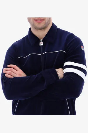 Fila Heritage Verdy Velour Track Top In - Xl /