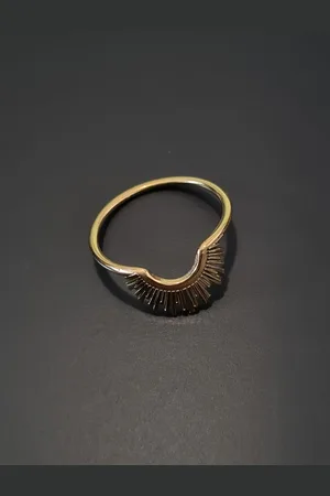 Golden Kate Stainless Steel Ring
