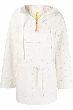 Moncler Asnen Broderie Anglaise Genius 1952 Cape - Xs