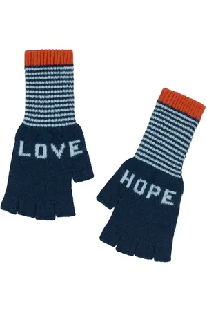 QUINTON & CHADWICK Love And Hope Fingerless Gloves - And Ember