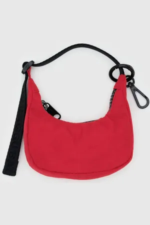 Baggu Crescent Bag Charm - Candy Apple