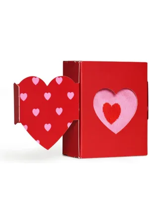 Happy Socks Herzen Socken Geschenkbox - 36 - 40