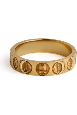 Rachel Entwistle P Moon Phases Band Ring - P
