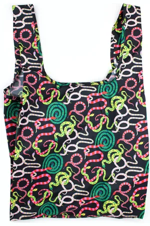 Kind Bag Reusable Medium Shopping Bag - Sizzling Snakes