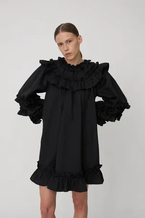 Stella Nova Mini Frill Dress - 34