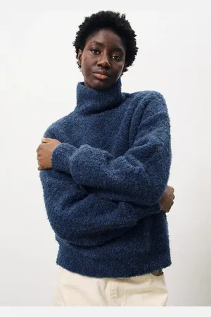 FRNCH Ffnch - Nadine Sweater Bleu Marine - M