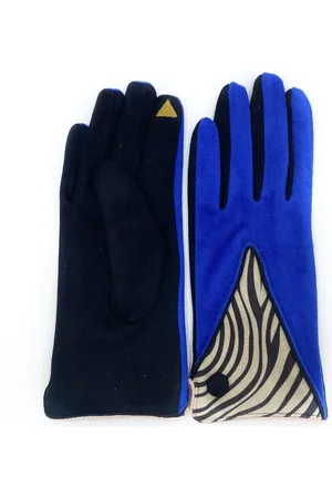 House of Disaster Animal Print Zebra Gloves
