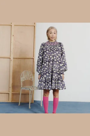Autre Aura Isa Flower Dress - Xs/s