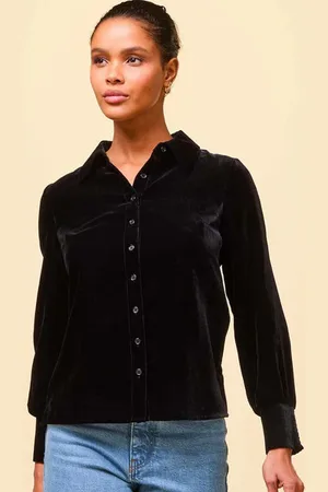 ASPIGA Ffion Velvet Shirt - S