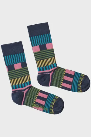 Donna Wilson Stripe Socks