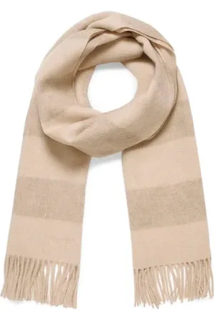Part Two Kitha Scarf Travertine Stripe
