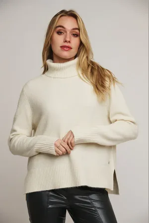 Rino & Pelle Nanke Turtleneck Sweater Birch - S