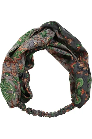 POWELL Green & Grey Floral Headband