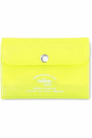 Penco Amarillo Flúor Cartera Nähe Tarjetas - Amarillo Fluor