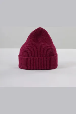Le Bonnet Beanie In Wine - One Size