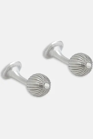 Turnbull & Asser Sterling Silver Ornament Cufflinks