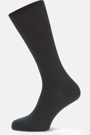 Turnbull & Asser Racing Green Mid-Length Merino Wool Socks