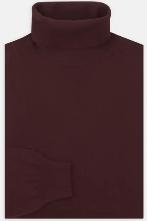 Turnbull & Asser Port Cashmere Roll Neck Jumper