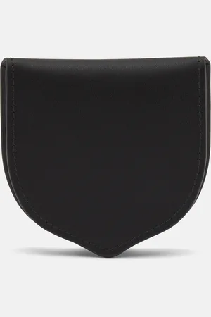 Turnbull & Asser Black Leather Tray Purse