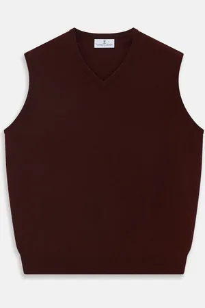 Turnbull & Asser Port V-Neck Cashmere Slipover