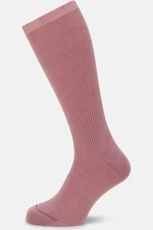 Turnbull & Asser Rose Mid-Length Merino Socks