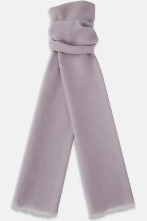Turnbull & Asser Lilac Cashmere Scarf