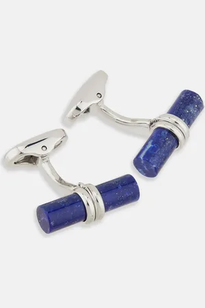 Turnbull & Asser Lapis Lazuli Handlebar Cufflinks
