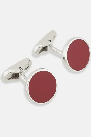 Turnbull & Asser Red Circle Cufflinks