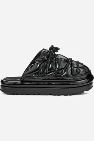 UGG ® Hi Shine Spaceslider Slide in , Size 5, Leather