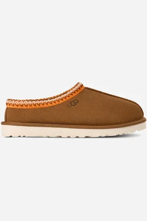 UGG ® Tasman Slipper for Men in Brown, Size 6, Suede/Wool