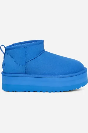 UGG ® Classic Ultra Mini Platform Boot for Women in , Size 7, Suede/Polyester/Wool
