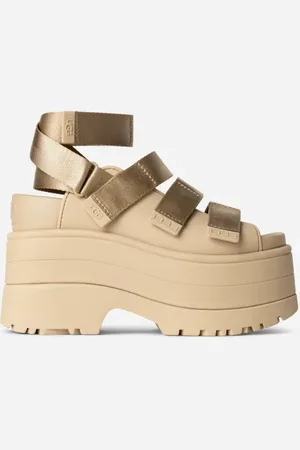 UGG ® GoldenRise Sandal for Women in Brown, Size 5, Polyester