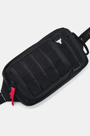Under Armour Project Rock Unisex Waist Bag / White OSFM