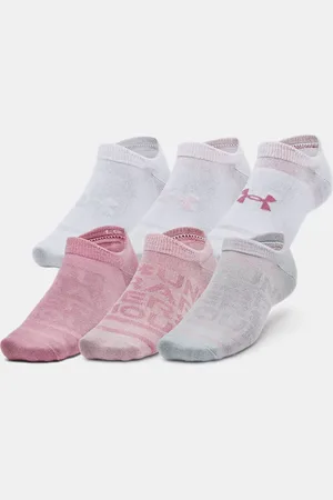 Under Armour Essential Unisex 6-Pack No-Show Socks Elixir / Prime / Elixir L
