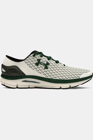 Under Armour SpeedForm® Gemini Unisex Running Shoes Quartz / Baroque Green / Forest Green 9.5