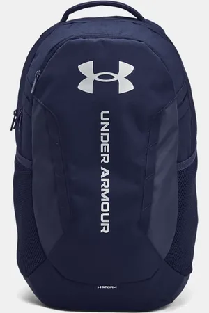 Under Armour Hustle 6.0 Backpack Midnight Navy / Midnight Navy / Metallic Silver OSFM