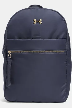 Under Armour Studio Campus Backpack Downpour / Metallic Gold OSFM