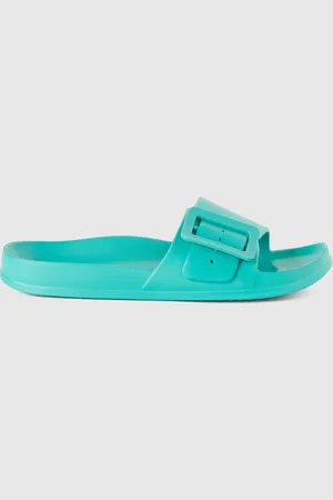 Benetton Flat Sandals for Women Ladies FASHIOLA