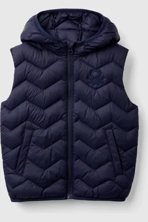 Benetton Benetton, Padded Vest With Hood, size 3-4, , Kids