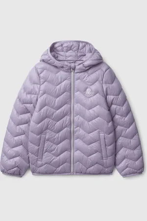 Benetton Benetton, Padded Jacket With Hood, size L, , Kids