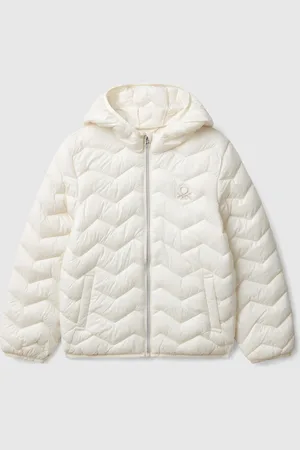 Benetton Benetton, Padded Jacket With Hood, size S, , Kids
