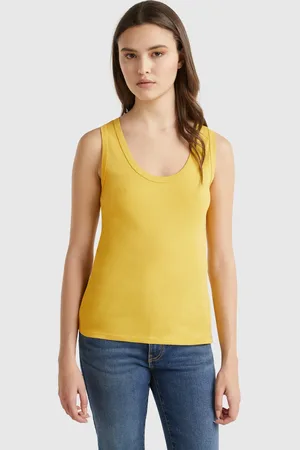 Benetton Benetton, Tank Top In Pure Cotton, size L, , Women
