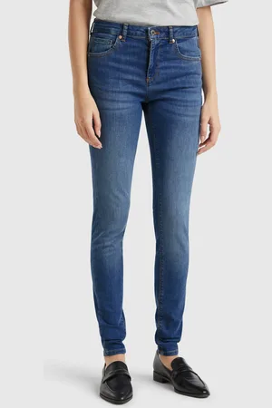 Benetton Benetton, Skinny Fit Push-up Jeans, size 25, , Women