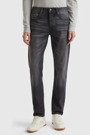 Benetton Benetton, Five Pocket Slim Fit Jeans, size 36, , Men