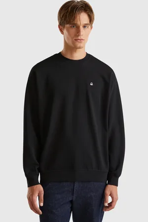 Benetton Benetton, Sweatshirt With Logo Patch, size M, , Men