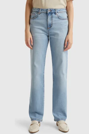 Benetton Benetton, Straight Leg Jeans, size 32, , Women