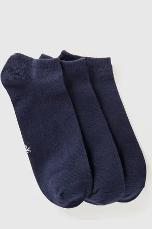 Benetton Benetton, Three Pairs Of Short Socks, size 9-11, , Women