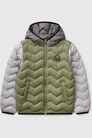 Benetton Benetton, Padded Jacket With Hood, size M, , Kids