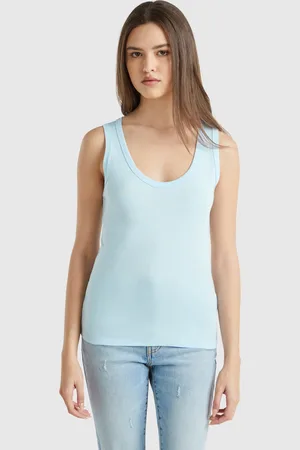 Benetton Benetton, Tank Top In Pure Cotton, size XS, , Women